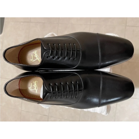 Christian Louboutin Greggo Black Leather - Picture 3 of 6